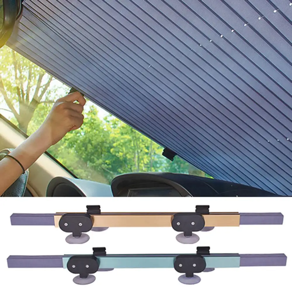

Automatic Foldable Windshield sunshade SUV MPV Truck Car Window Sun Shade Upgraded UV Sun Protector Keep Your Car Cool