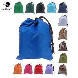 Tactifans мешки Drawstring Органайзер подходит 20-80L рюкзак дождевик Портативный Водонепроницаемый анти-разрыв пыли УФ Камуфляж