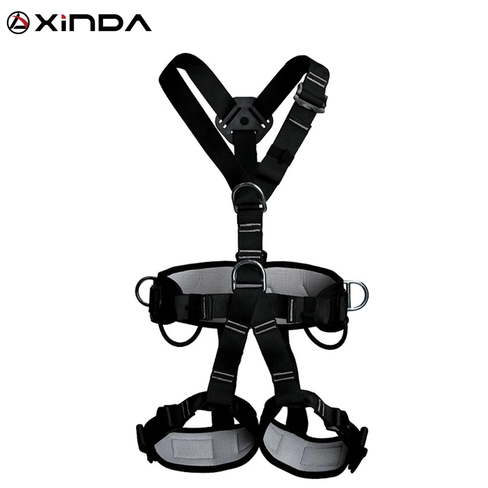 XINDA professional Rock Climbing Harnesses Full Body Safety Belt Anti Fall 