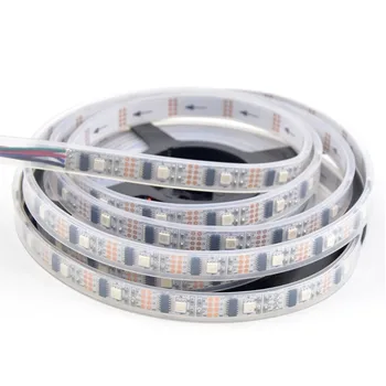 

WS2801 Ambilight led strip magic RGB IP67 DC5V Individually Addressable Dearm color WS2801 Chip LED Tape Strip 32LEDs/M smd5050
