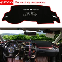 Стайлинга автомобилей Dashboard Избегайте Light Pad полиэстер для Audi A5 2009- инструмент крышка платформы стол защитные коврики