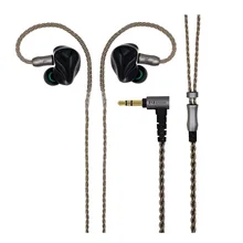 2017 New HZSOUND HD1 In Ear Earphone 6BA +6BA Unit HIFI Monitor 3D Print Customized Earphone Sports Headset Free Shipping