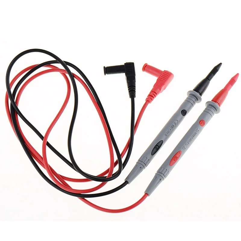 2 X Heavy Duty Multimeter Voltmeter Rubberized Test Probe Leads 1000V