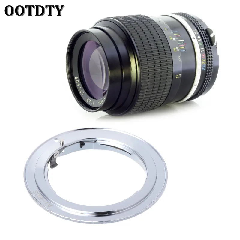 

OOTDTY FOR AI-EOS Adapter for Nikon AI AI-S F Lens to Canon EF EOS Camera AF Confirm Ring