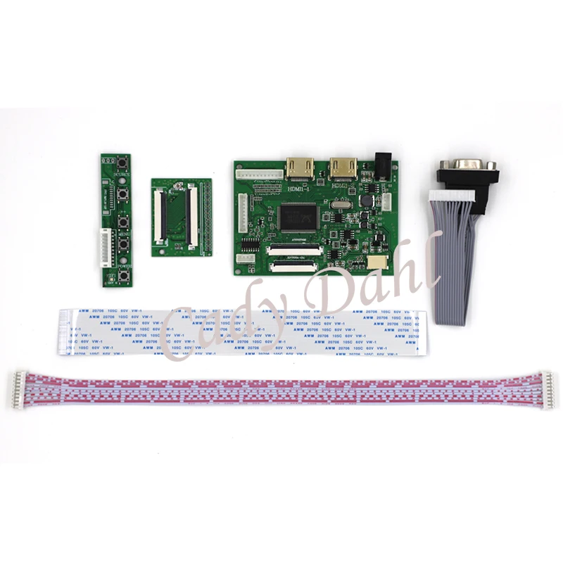 Плата контроллера hdmi аудио высокой яркости для HSD070IDW1 800X480 60 контактов TTL RGB TFT ЖК