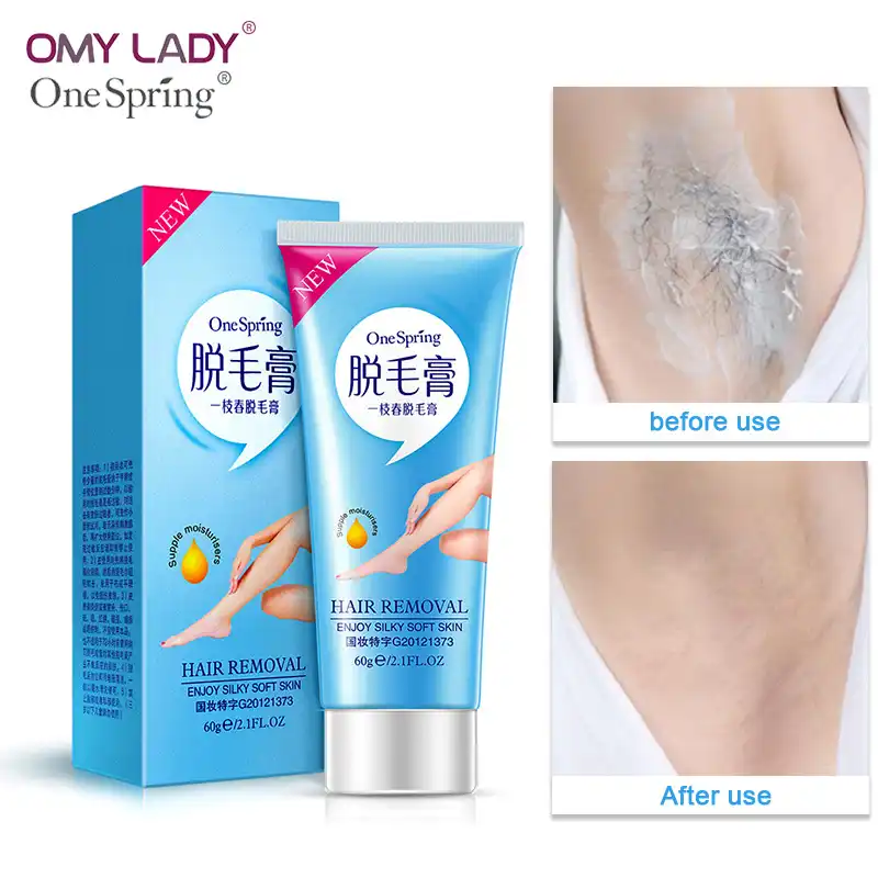 Omy Lady One Spring Hair Removal Cream Legs Armpit Hair Removal