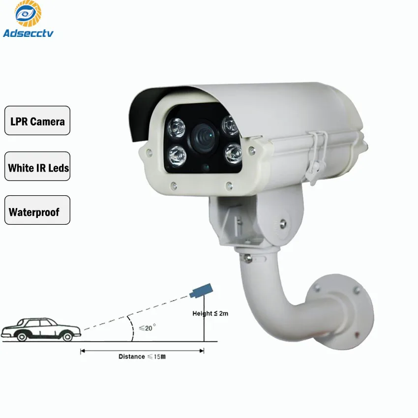 STARVIS SONY IMX327 1080P 2MP LPR AHD камера видеонаблюдения безопасности 6-22 мм для шлюза автомобиля номерного знака захвата