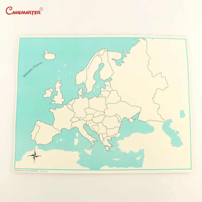  World Maps Cards Montessori Educational Teaching Learning Toy Early Education Preschool Student Toy - 33008397707