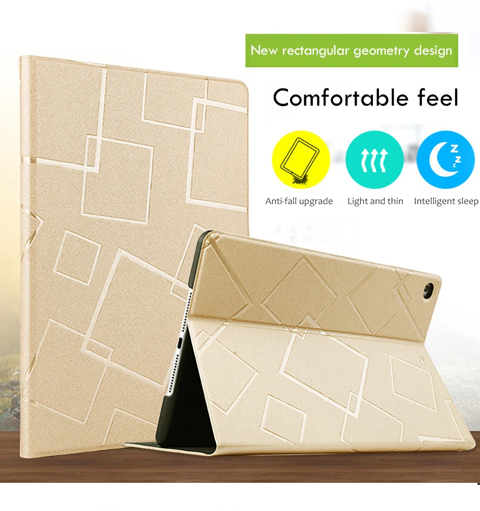 Auto Sleep Wakeup Flip Case 7.9inch Tablet Sleeve Stand For iPad Mini1234 9.7 For Ipad 234 Air 12 Protective Cover Shell (1)