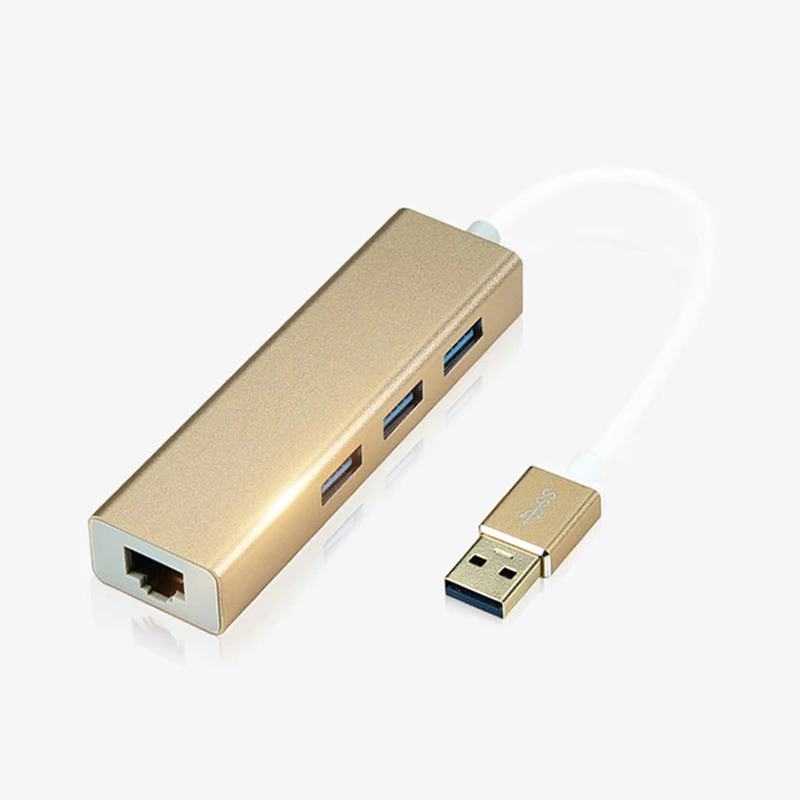 Высокоскоростной кабель переходник с USB на RJ45 Lan гигабитный Ethernet Интерфейсный