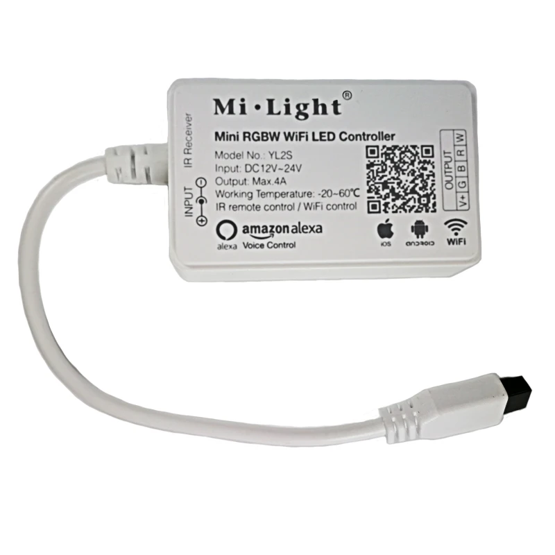 Новый Mi светильник YL2S мини RGB/RGBW полоса Wi Fi светодиодный контроллер работать с Alexa