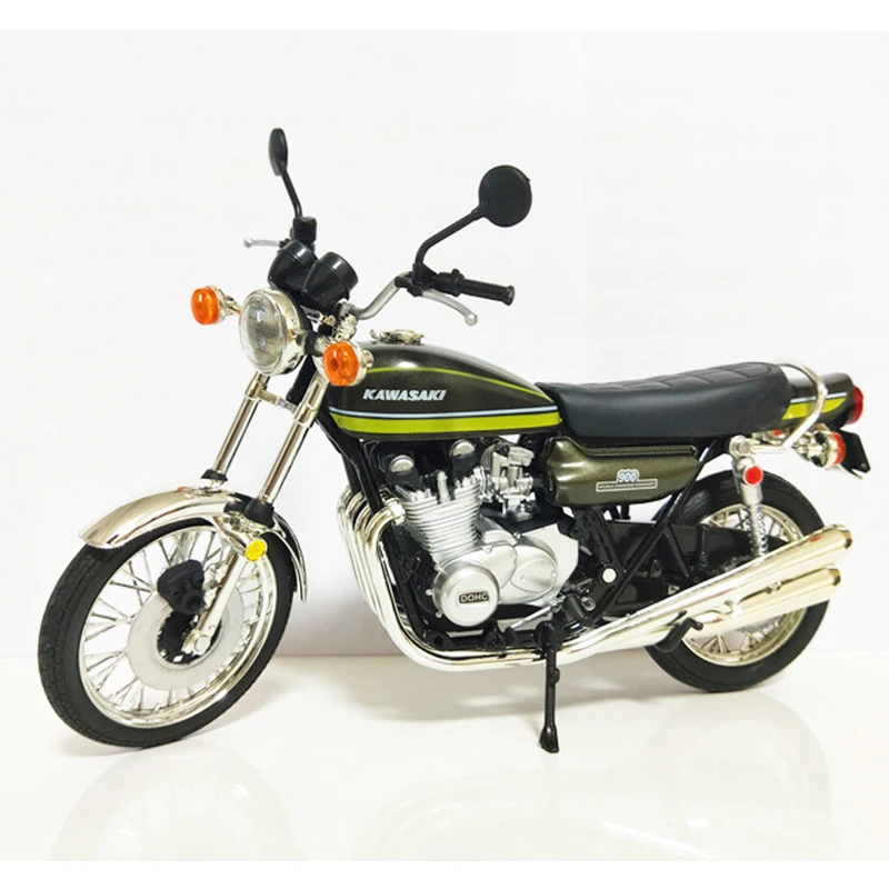 

1:12 High Simulation Exquisite Metal Motorcycle BIKE Kawasaaki 900 Kids Toys Collection Gifts V054