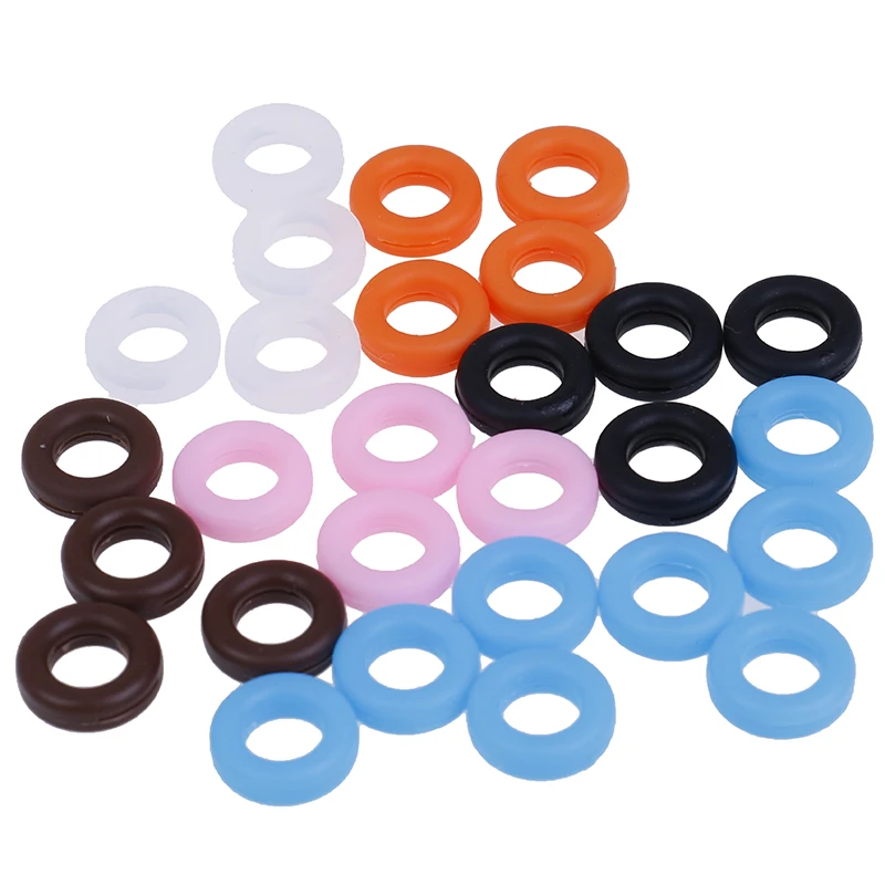 

2Pair Glasses Ear Hooks Round Anti Slip Silicone Grips Eyeglasses Sports Temple Tips 4pcs