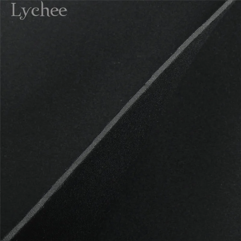 Lychee 2,5 мм Толщина Черный неопрен ткань высокого качества швейная ткань DIY ручной работы Швейные материалы Поставки