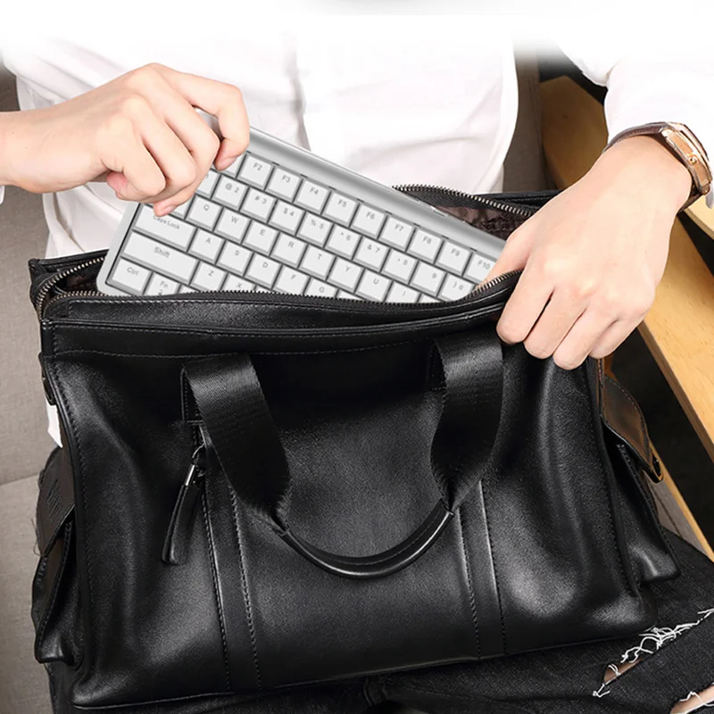 Bluetooth механическая клавиатура RK929 перезаряжаемая эргономичная металлическая с
