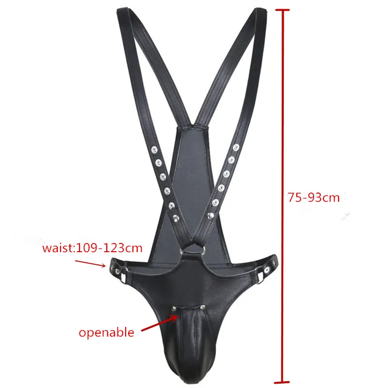 Sex Slave Latex - US $14.17 19% OFF|2018 Fashion Male Adult Game Wear Faux Latex Gays Porn  Body Harness Sex Slave Game Product Exotic Set Sexual Toy-in Adult Games  from ...