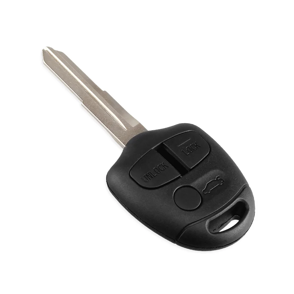 KEYYOU 2/3 кнопки дистанционного ключа автомобиля чехол для Mitsubishi Lancer EX Evolution Grandis Outlander ключ оболочки MIT8/MIT11 лезвие