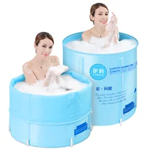 Стеганая изоляция может быть поднята и опущена Складная Ванна бочка ванна бочка надувная ванна для взрослых