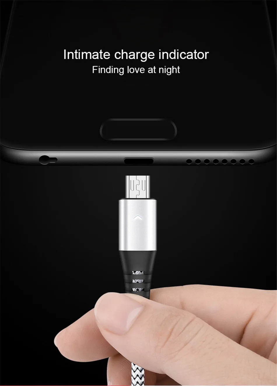 NOHON Micro USB Led Data Cable For Samsung Galaxy S7 S6 Huawei Xiaomi Redmi Note 4 4X Mobile Phone 2.4A Fast Charger Cables 1 (4)
