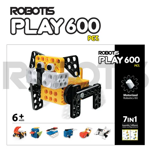 

Обучающий робот ROBOTIS PLAY 600 для малышей (Дошкольный)