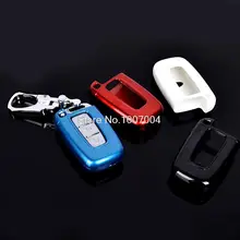 3 или 4 кнопки дистанционного Fob Футляр для ключей сумка брелок кожа Чехлы Замена для KIA