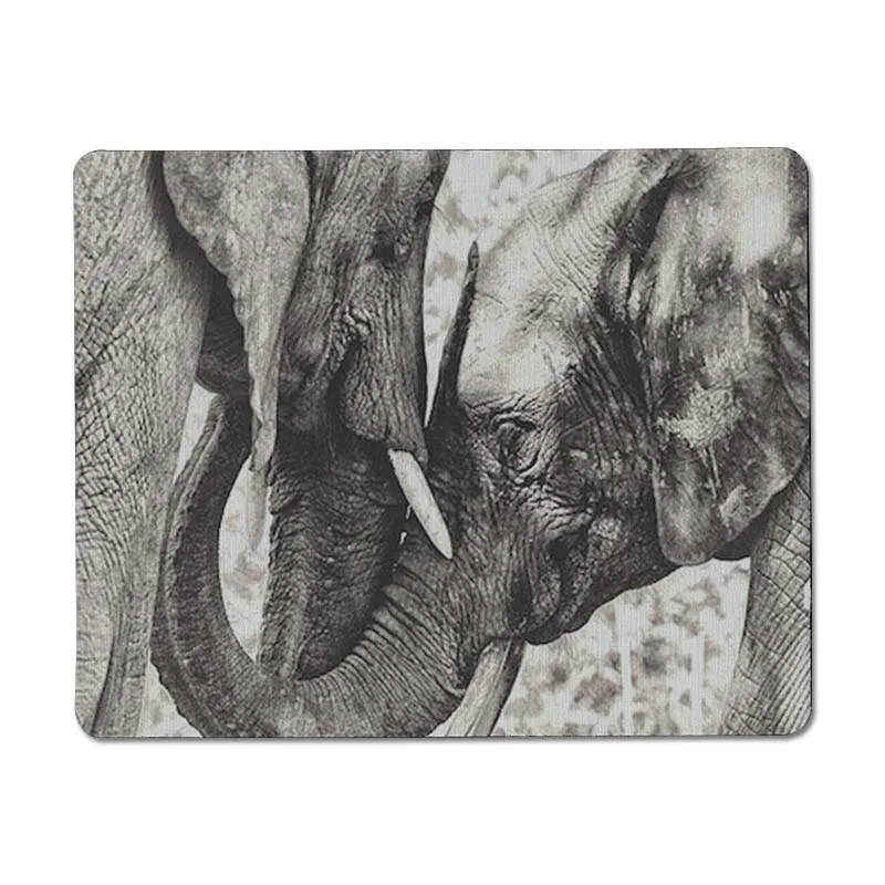 MaiYaCa My Favorite afrikansk Elefant большой офисный коврик для мыши резиновый маленький размер