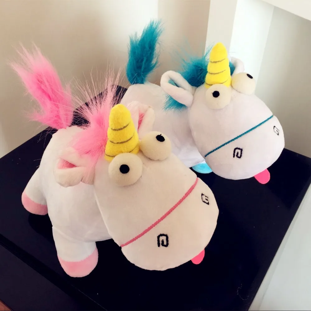 Продажа 2 цвета пленки Agnes Pet кукла Плюшевый единорог лошадь повезло мягкие Животные ребенок игрушки рождения Рождество Xams подарок Милая подушка