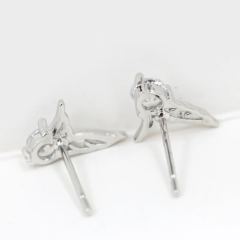 Женские серьги гвоздики в форме Ангельского крыла|fashion stud earrings|stud earringsear earrings |