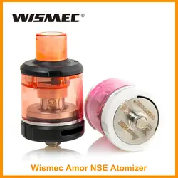 Оригинальный Wismec Amor NSE атомайзер бак 3 мл емкость для MTL и DL vaping с 0.27ohm WS-M катушка 1.3ohm WS04 катушка электронная сигарета