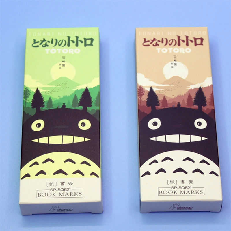 32 pcs/pack My neighbor Totoro book marks Cartoon paper bookmark Stationery office accessories School supplies marcador 6392|book marks|paper
