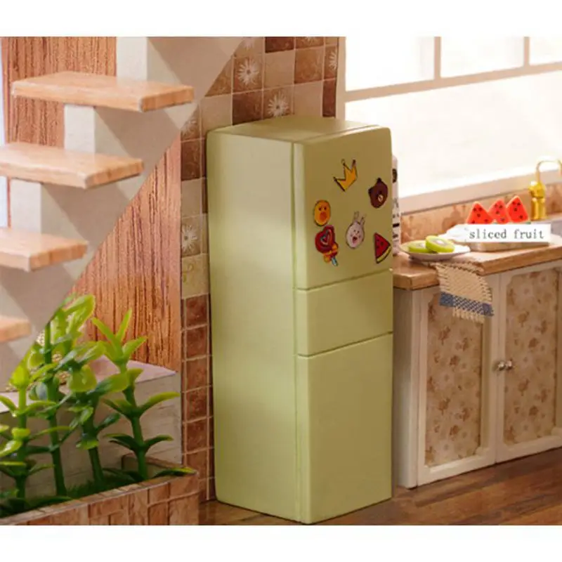 Кукольный дом Миниатюрный Кукольный Домик DIY с деревянная мебель для дома время ожидания игрушки для детей подарок