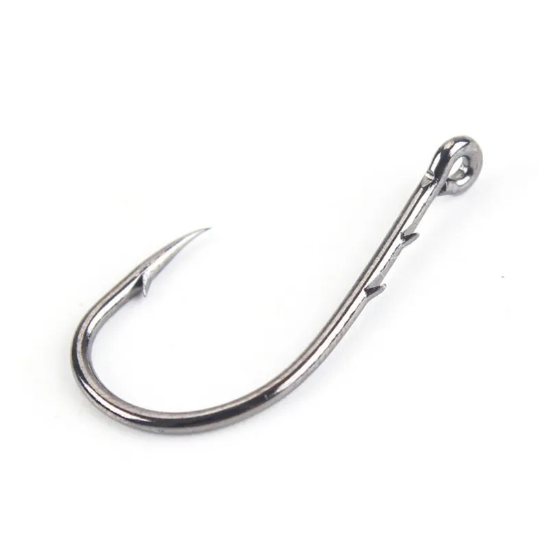 

Octopus Fishing Hook With Double Bait Keeper Barbs 20pcs / Lots Carp Fishing High Carbon Steel Chimical Sharpen Barbed Fishhooks