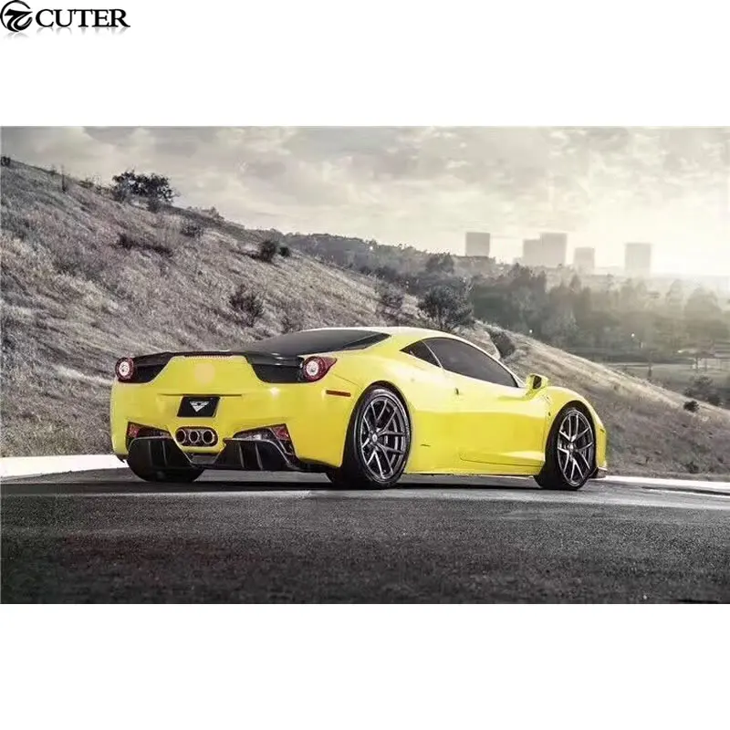 458 Комплект кузова для автомобиля из углеродного волокна передний губ задний
