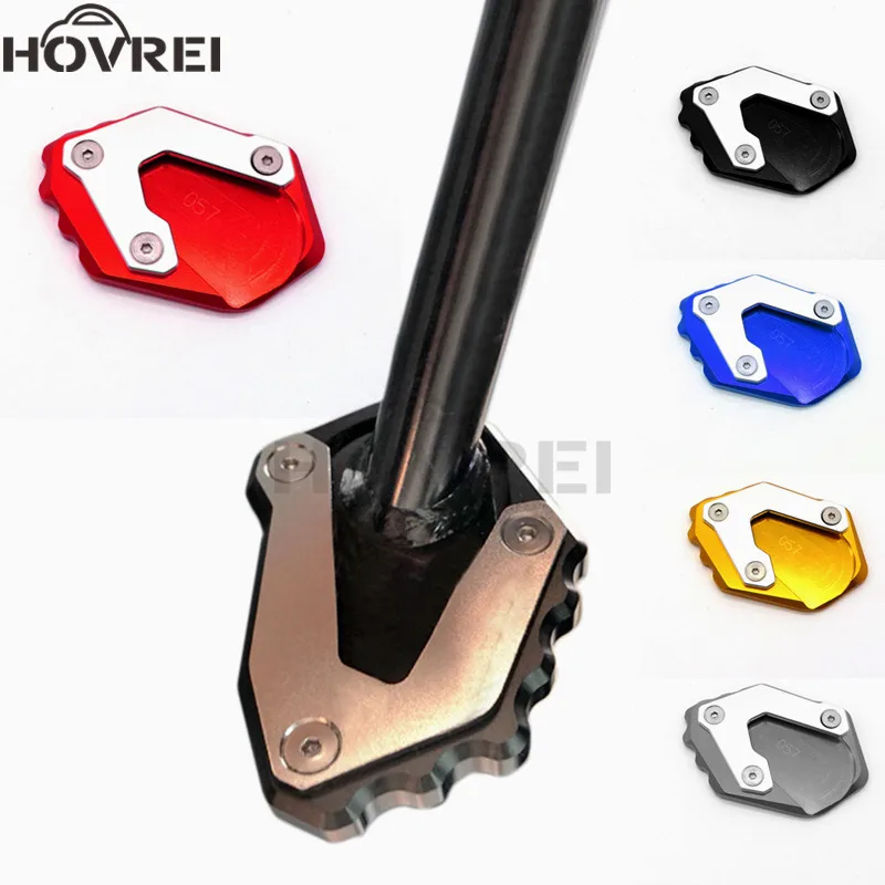 Motorcycle CNC Kickstand Foot Side Stand Extension Pad Support Plate For BMW R1200GS LC 2013-2018 Rallye R1250GS 2018 | Автомобили и