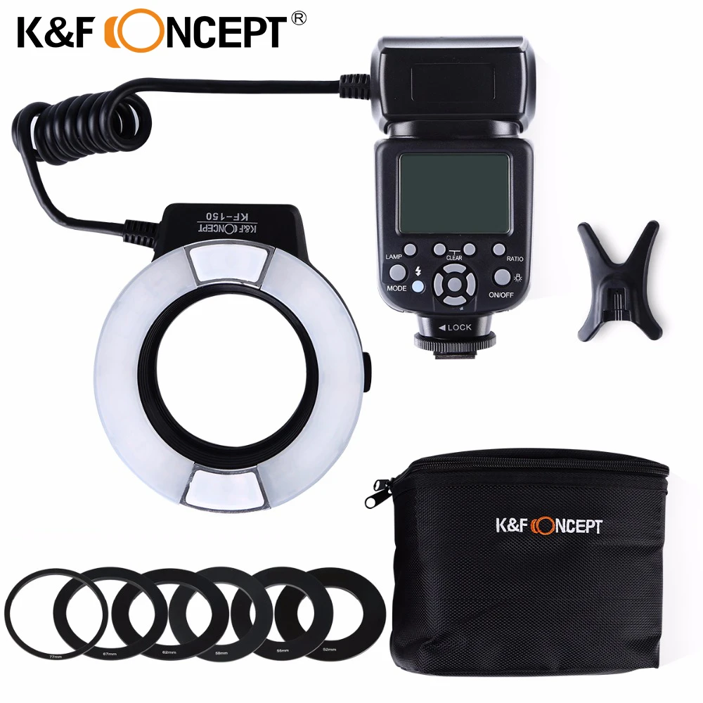 KFL201N Kenro Macro Ring Flash For Nikon DSLR Digital Camera