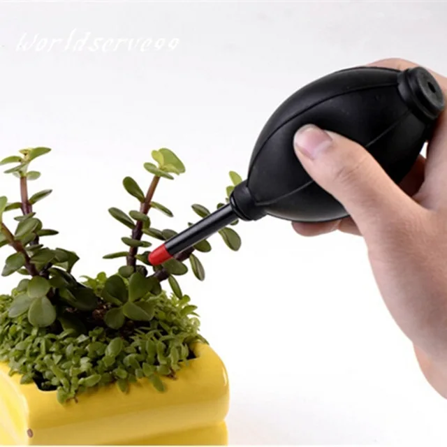 Black Rubber Air Blower Pump Dust Cleaner for Miniature