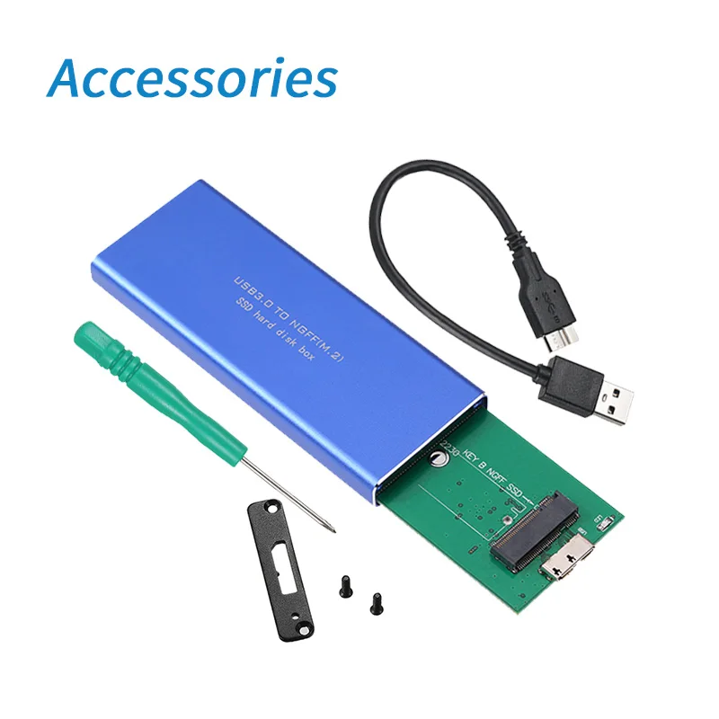 Универсальный адаптер NGFF M.2 к USB 3 0 5 Гбит/с корпус SSD чехол для хранения подходит