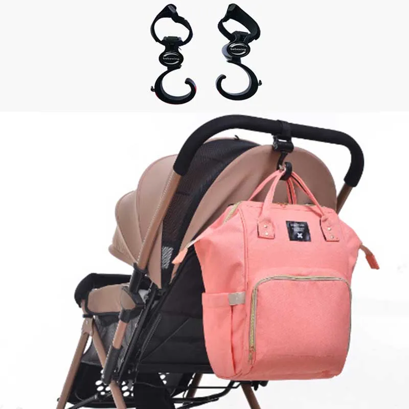 Baby Stroller Hook Mommy Bag Strap Baby Diaper Bags Hook Buggy Stroller Accessories Child Stroller Organizer Diaper Bag Hook