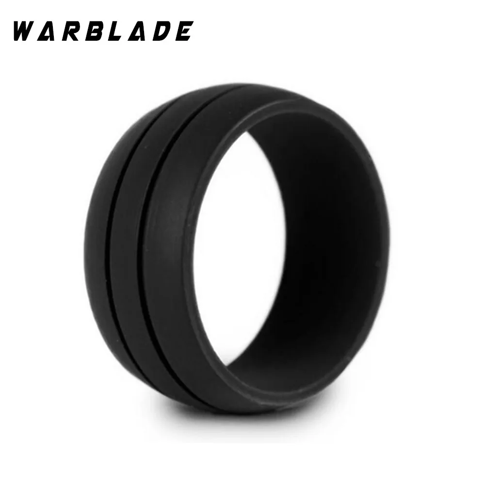 

6-12 Size 100% Natural Silicone Ring 8MM Hypoallergenic Crossfit Flexible Silicone Finger Rings For Men Women Jewelry 50pcs/lot