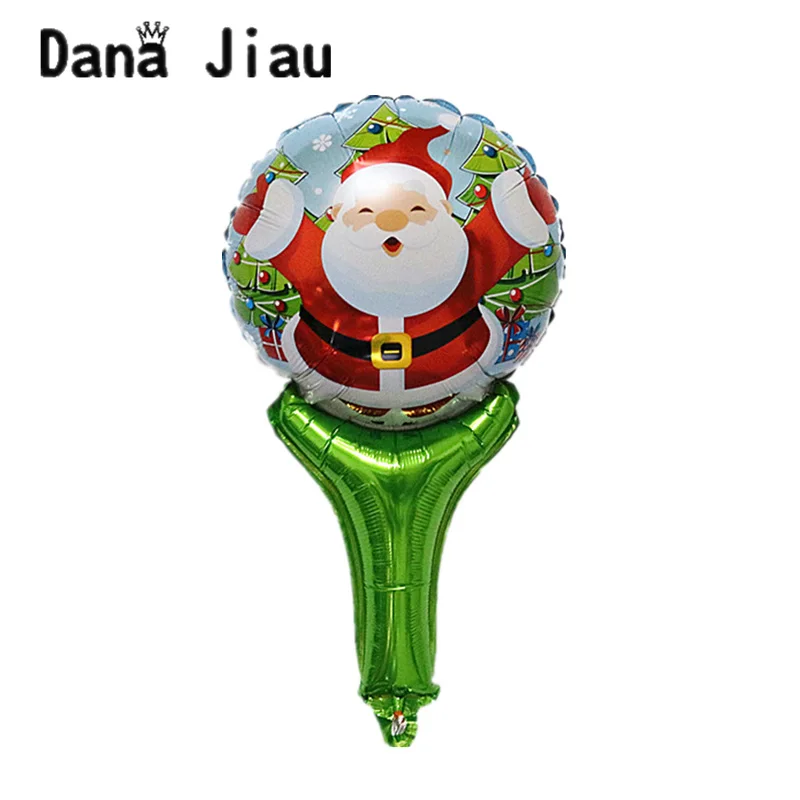 Счастливого Рождества украшения Воздушные шары счастливый год Дети подарок игрушка Рождественская елка Снеговик DIY вечерние шары Санта Клаус коробка конфет - Цвет: 8