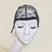 Ткачество Кепки S для Для женщин волосы чистые и Сетки для волос Glueless Кружево парик Кепки для изготовления Искусственные парики с регулируемым Бретели для нижнего белья легко Кепки 6006