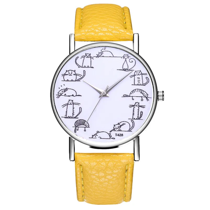 Montre Femme Top Brand Luxury Women Watches Temperament Wild leather band Wrist Watches Fashion clock relogio feminino Y06 (11)