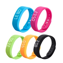 Спортивные часы 3D Водонепроницаемый Смарт Браслет Силиконовый Запуск шаг трекер ультра-длинный вспомогательный шагометр Умный Фитнес браслет