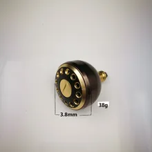 KAWA дизайн обработанная металлическая Рыболовная катушка ручка ручки приманки литье Spining катушки рыболовные снасти аксессуар