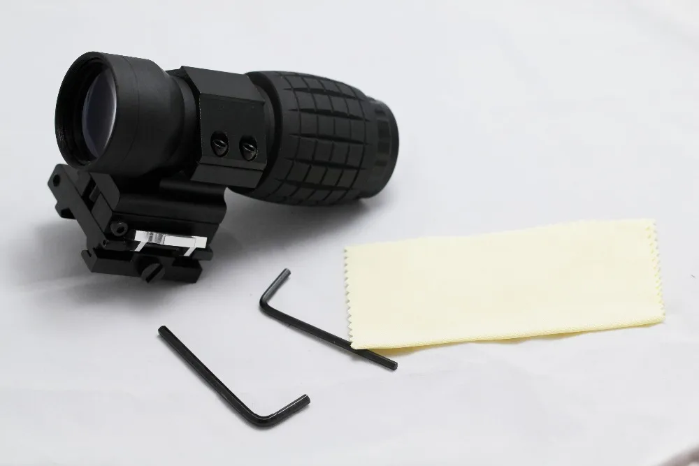 

New 3x Magnifier FTS Flip to Side Fit to Eotech Aimpoint & Similar Scopes Sights