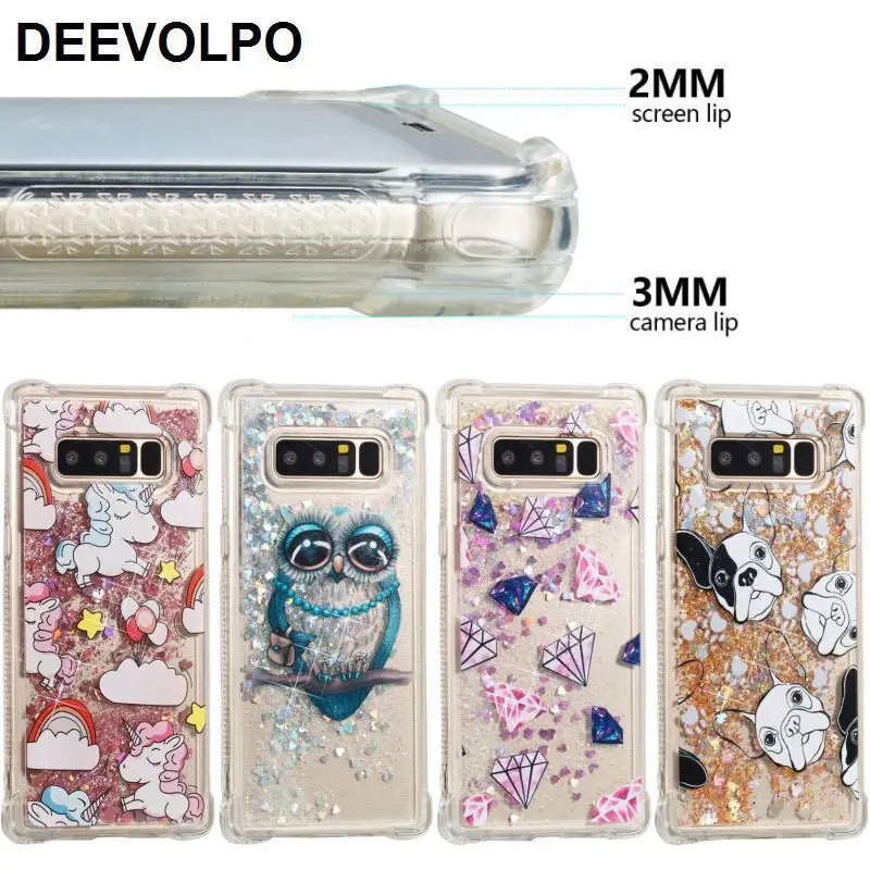 

Luxury Phone Case For Samsung Galaxy Note8 N9500 S8 G9500 Plus G9550 J2 Prime SM J310 J330 J530 J730 Anti-Knock Cover Capa DP03G