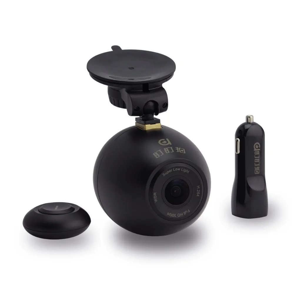 DDPai M5s Mini WIFI HD Dash Cam 1080P wide angle night vision car DVR camera Recorder Remote