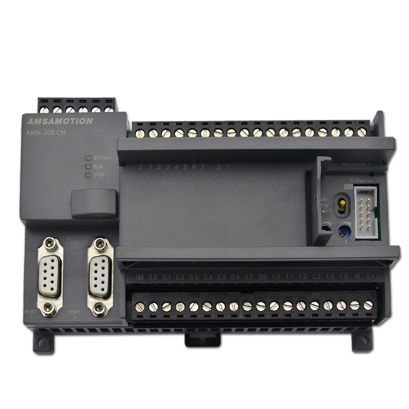 Saída de Relé Direta da Fábrica Programável Compatível S7-200 Amsamotion Venda Cpu224xp Amx-200 Plc 214-2bd23-0xb8