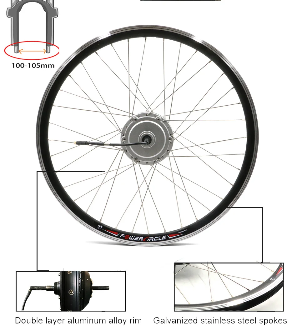 Bafang 36V 350W электрический велосипед Шестерни мотор для центрального движения переднее колесо комплект для переоборудования электрического велосипеда с samsung е-байка 36В 12Ah Байк, способный преодолевать Броды Батарея