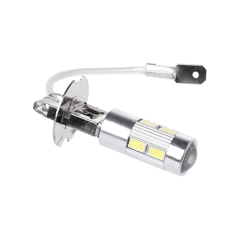 1 шт Высокое качество Алюминий H3 Белый 10 светодиодный 5630 SMD Противотуманные фары